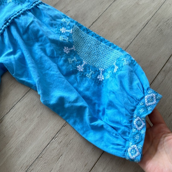 Melissa Odabash Cathy Azure belted embroidered cotton and linen-blend S Dress - Picture 11 of 16